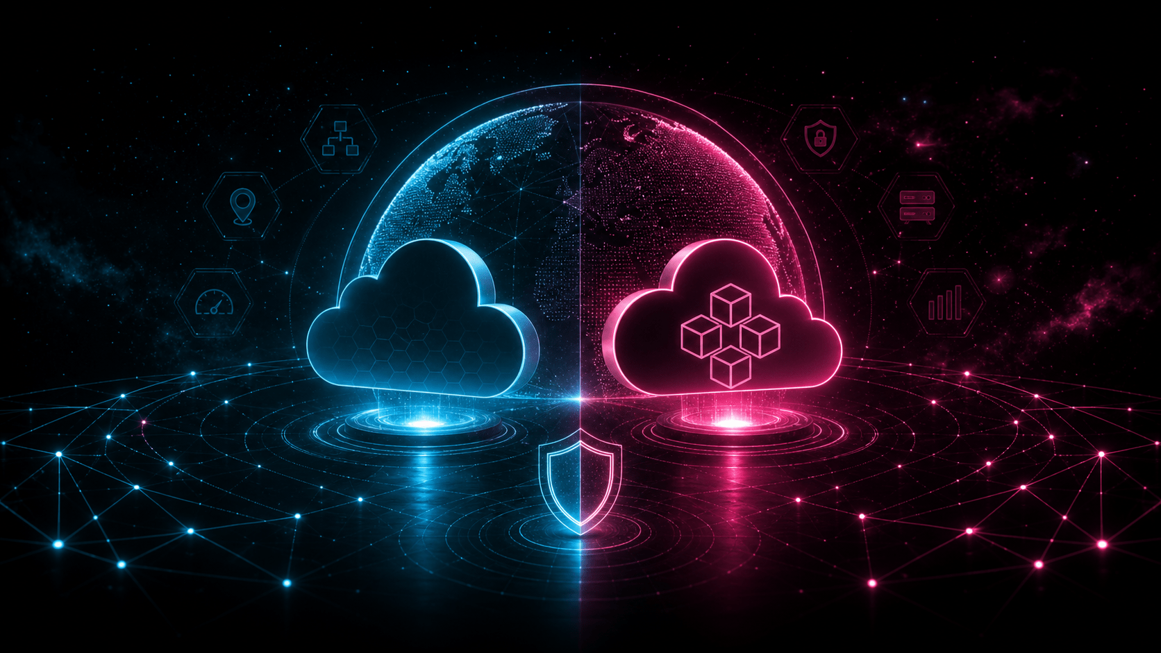 Cloudflare או AWS לאתר וורדפרס ב-2026? השוואה מלאה של CDN ואבטחה