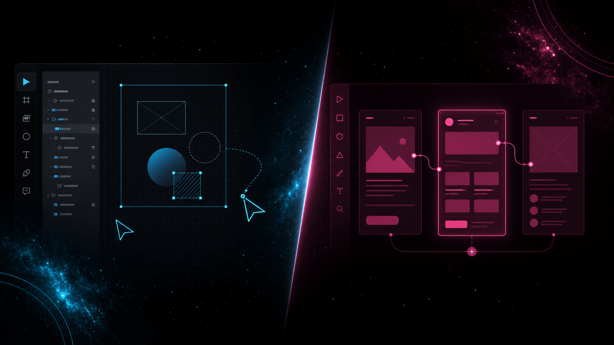 Figma או Adobe XD? המדריך המלא לבחירת כלי עיצוב UI לעסק קטן ב-2026