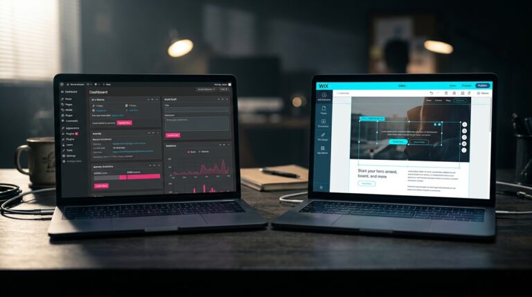 WordPress או Wix? המדריך המקצועי לבעל עסק ב-2026